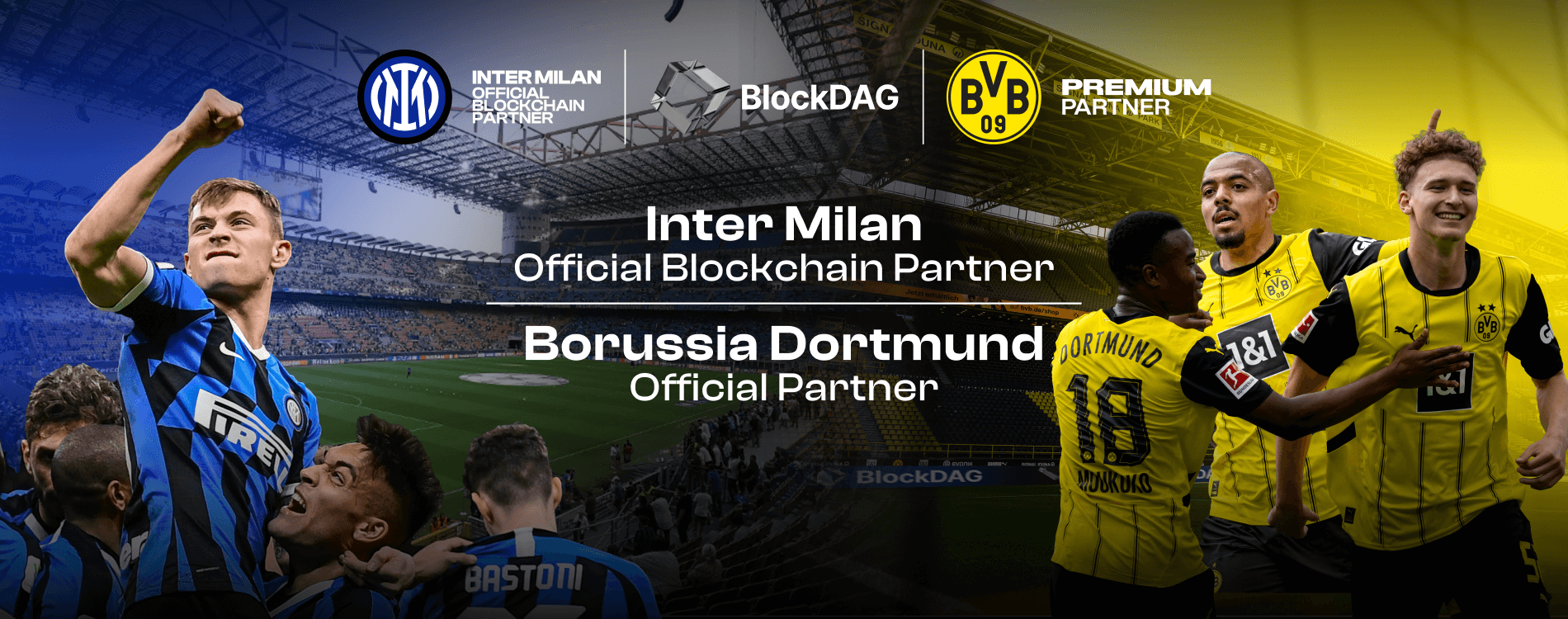 BlockDAG & Inter and Dortmund Partnership